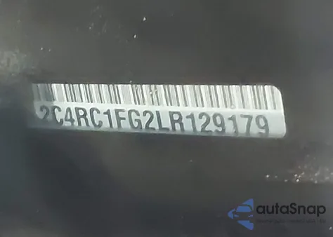 2020 Chrysler Pacifica Touring из США, поврежденный, VIN 2C4RC1FG2LR129179